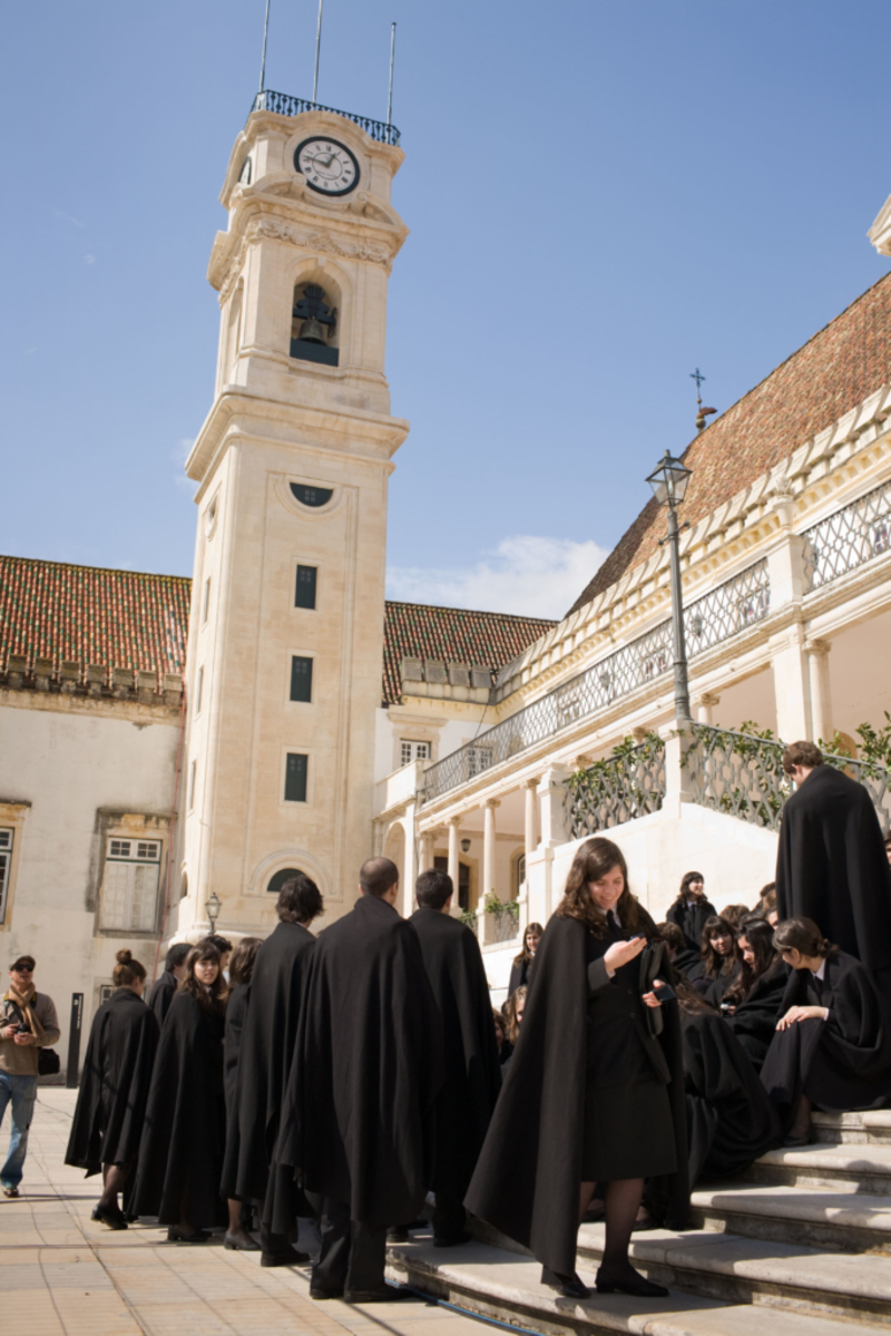 The Coimbra University Gowns | Alamy Stock Photo