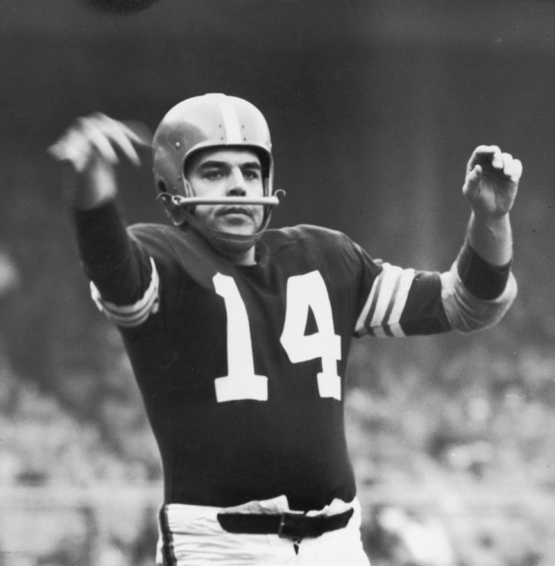 Illinois - Otto Graham | Getty Images Photo by Robert Riger