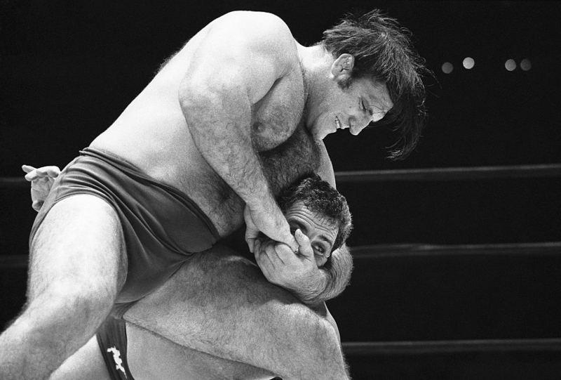 Antonio Inoki vs. Bruno Sammartino | Getty Images Photo by Bettmann