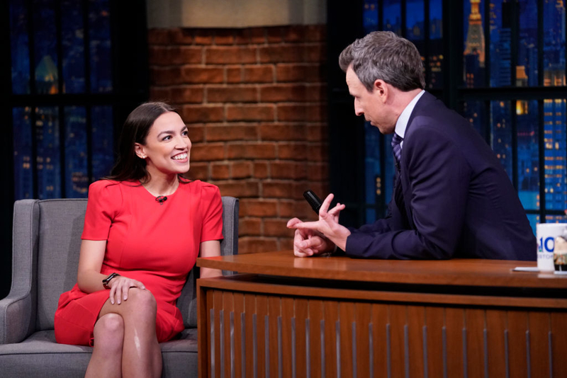 Alexandria Ocasio-Cortez Talks Skincare Routine | Photo by: Lloyd Bishop/NBCU Photo Bank/NBCUniversal via Getty Images via Getty Images