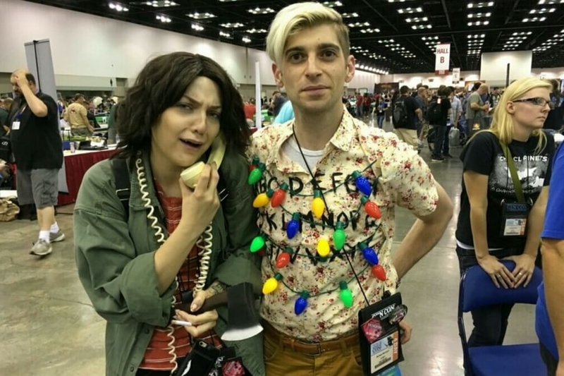 Stranger Things Cosplay With a Catch | pinterest/giveitlove