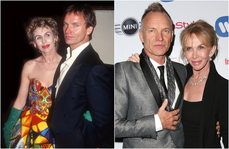 Sting and Trudie Styler | Alamy Stock Photo & Getty Images Photo by Frederick M. Brown