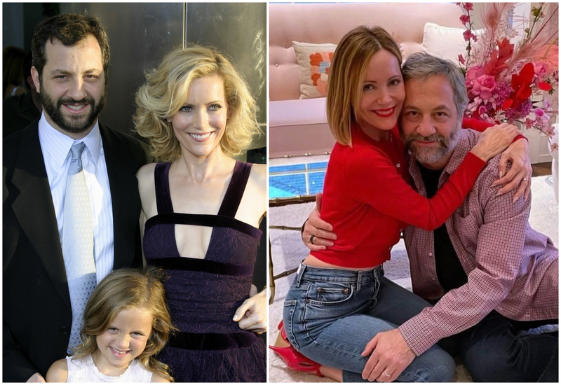 Leslie Mann and Judd Apatow | Shutterstock & Instagram/@juddapatow