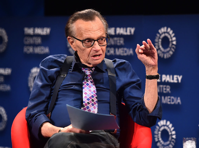 Larry King VS The Media King | Getty Images Photo by Alberto E. Rodriguez