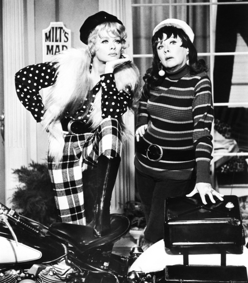 Lucy and Viv: The Beatniks - The Lucy Show,1967 | Alamy Stock Photo by Courtesy Everett Collection