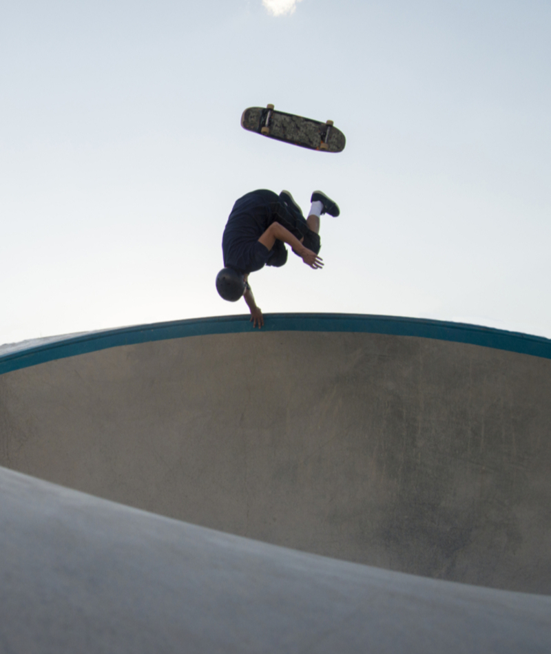 RIP, skateboard guy! | Getty Images Photo by Jon Paciaroni
