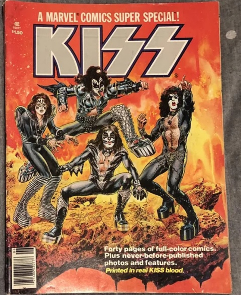 The Kiss Comic Book | Reddit.com/Eggsbenedicted