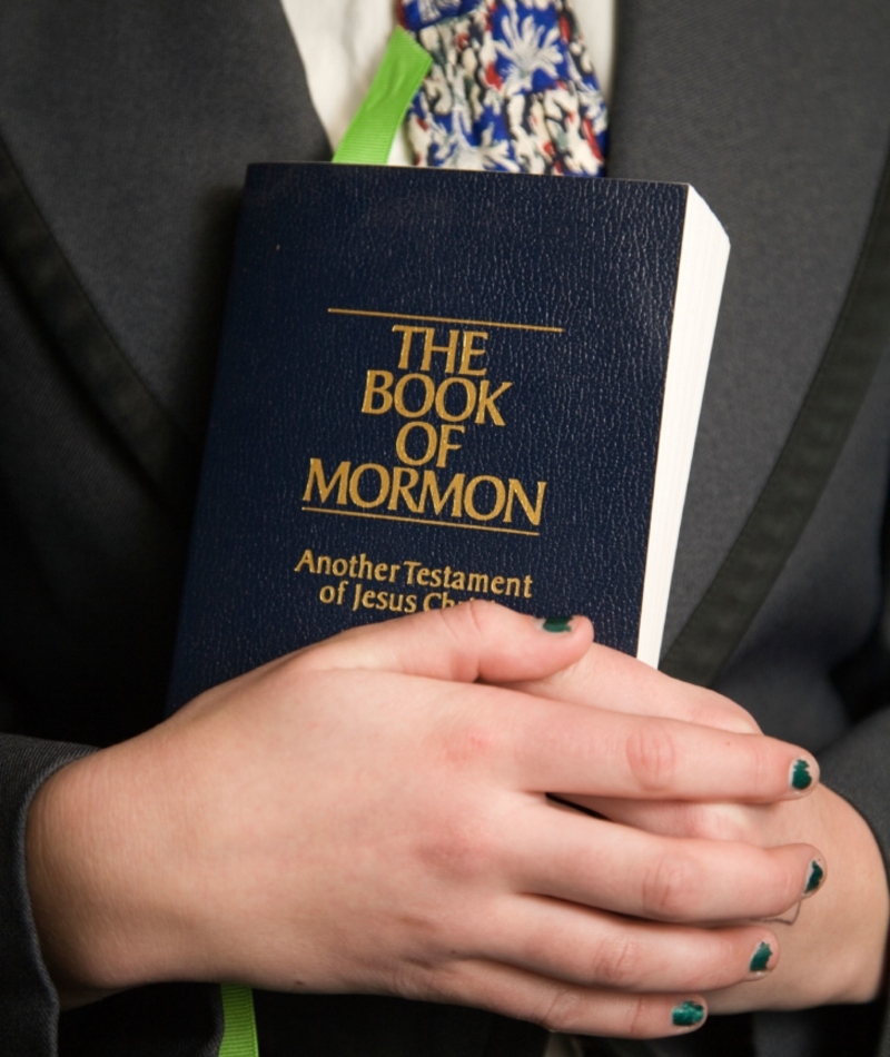 The Book Offers a Plan of Salvation | Alamy Stock Photo by Buddy Mays 