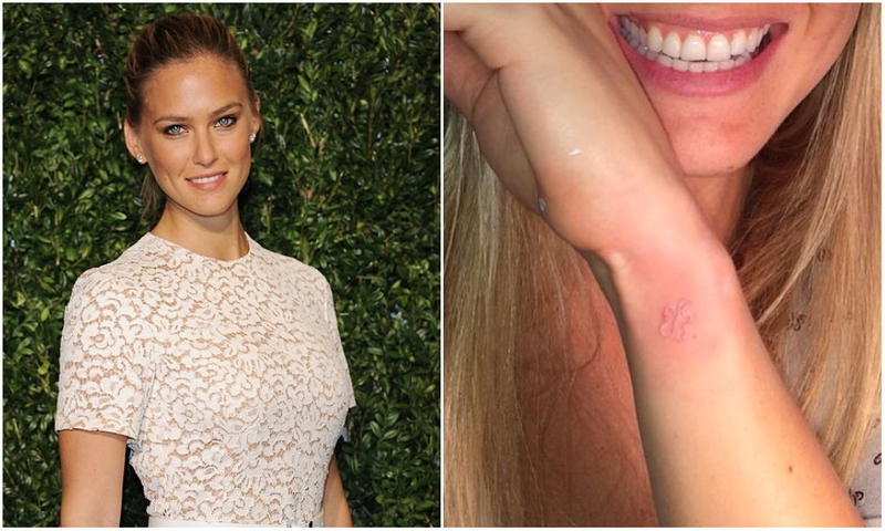 Bar Refaeli Takes The Tat Plunge | Getty Images Photo by Stefania M. D Alessandro & Instagram/@barrefaeli