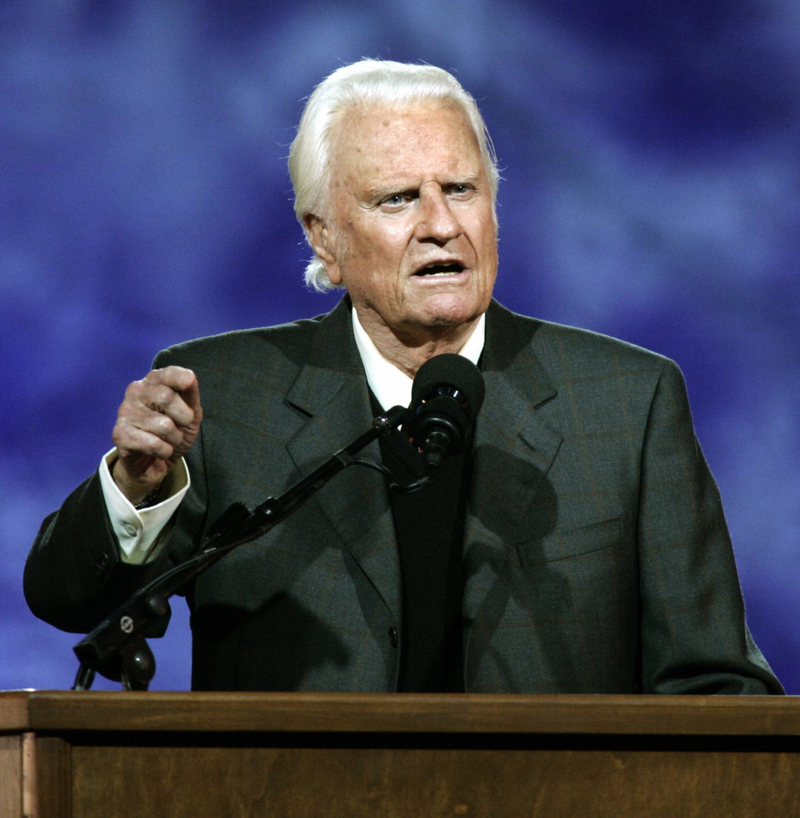 Billy Graham | Getty Images Photo by TIMOTHY A. CLARY