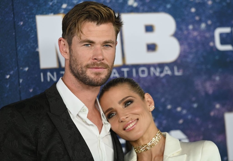 Elsa Pataky & Chris Hemsworth | Getty Images Photo by ANGELA WEISS/AFP