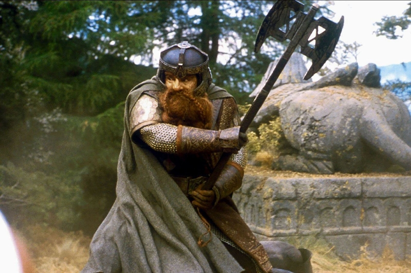 Lord of the Rings Trilogy (2001 – 2003) - Gimli’s Battle Axe: $187K | Alamy Stock Photo by AJ Pics