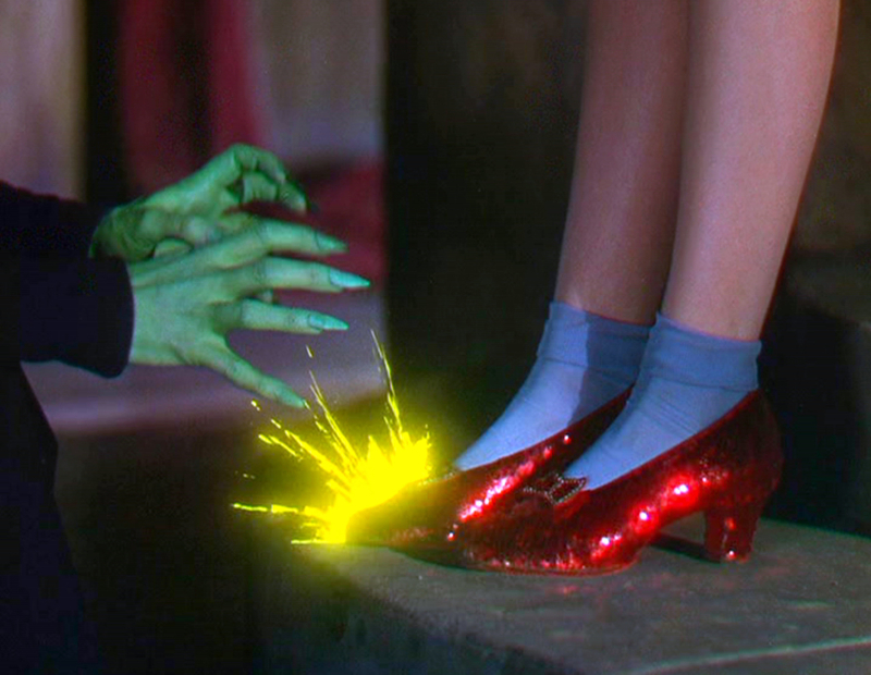 The Ruby Slippers | Alamy Stock Photo by AA Film Archive/Allstar Picture Library Ltd 