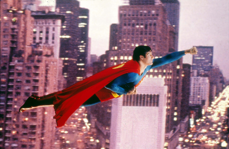 Superman (1978) - Superman Costume: $350K | Alamy Stock Photo by Moviestore Collection Ltd 