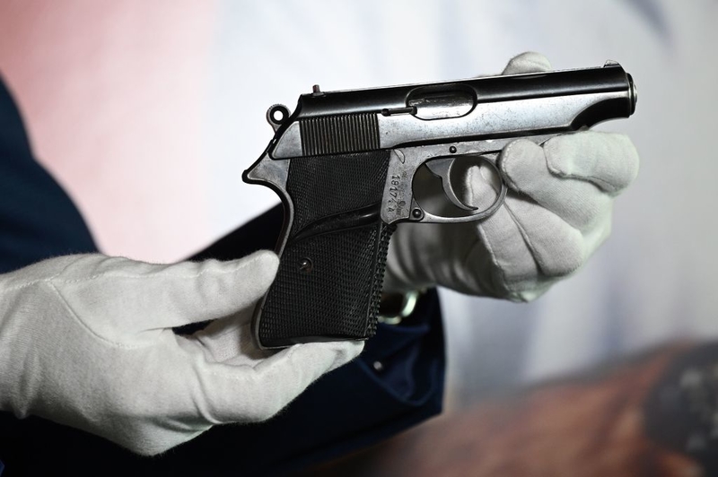 The Walther PP Pistol | Getty Images Photo by Robyn Beck/AFP