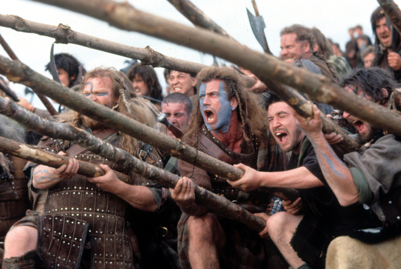 Braveheart: Kilts Weren’t A Thing Yet In The 1200s | Getty Images Photo by 20th Century-Fox