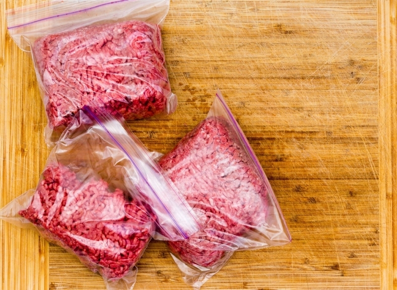 Flatten Your Ground Beef Before Storing | Shutterstock
