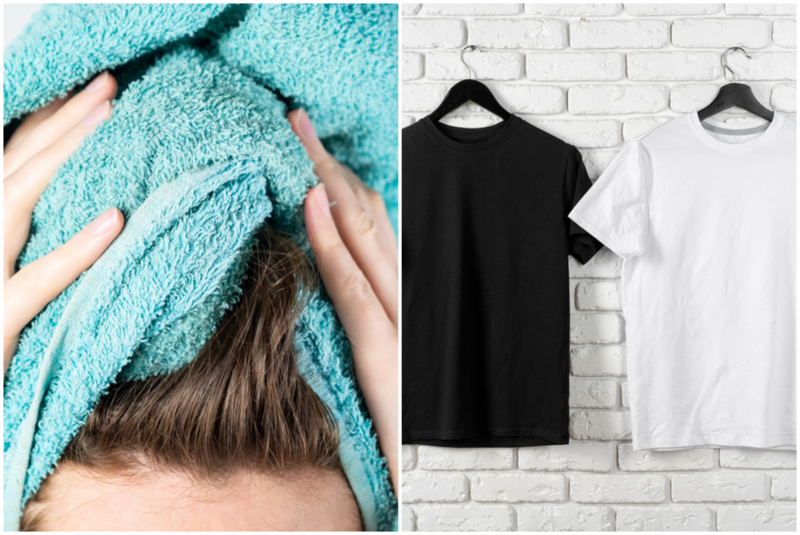 Towel Out, T-Shirt In | Shutterstock
