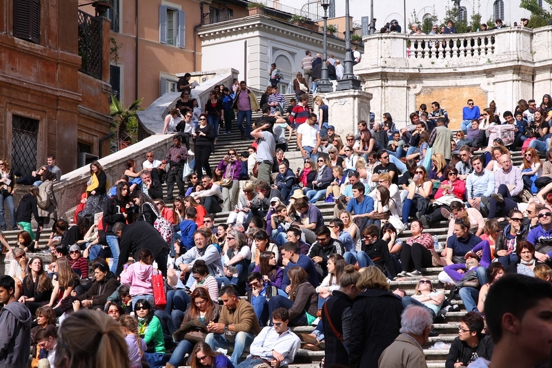Fantasy: The Spanish Steps, Rome | Shutterstock