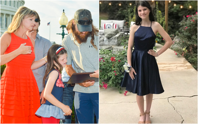 Mia Robertson — Missy Robertson & Jase Robertson | Getty Images Photo by Kris Conno & Instagram/@missyduckwife