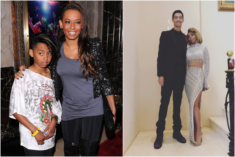 Phoenix Chi Brown — Jimmy Gulzar & Mel B's Daughter | Getty Images Photo by Jean Baptiste Lacroix/WireImage & Instagram/@officialmelb