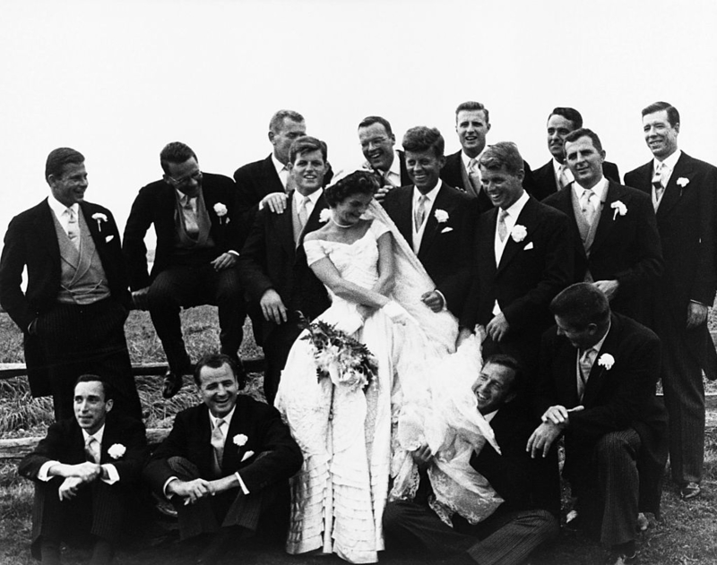 Jackie Kennedy and the Best Men | Getty Images Photo by Historical/CORBIS