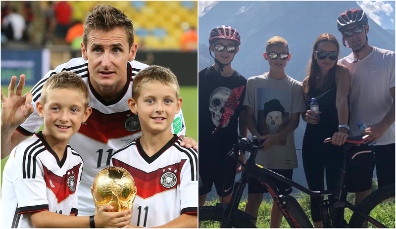 Noah and Luan Klose | Getty Images Photo by Jean Catuffe & Instagram/@sylwi11