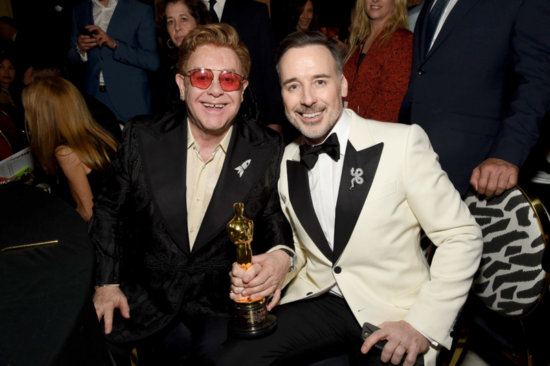 David Furnish y Elton John | Getty Images Photo by Michael Kovac/EJAF