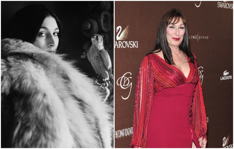 Anjelica Huston | Getty Images Photo by Arnaud de Rosnay/Condé Nast & Paul Smith/Featureflash/Shutterstock