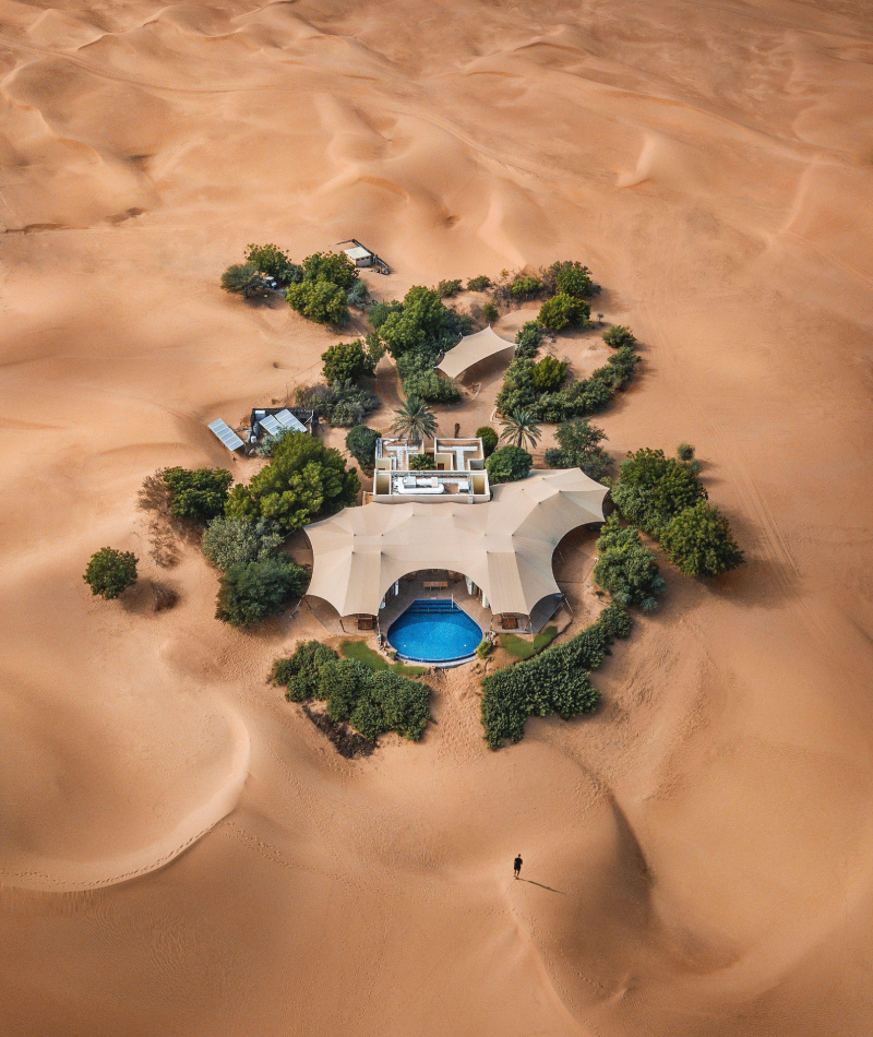 A Retreat In The Desert | Alamy Stock Photo by Media Drum World