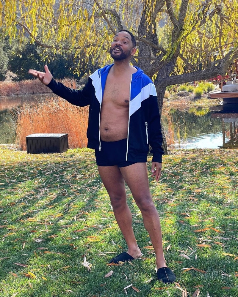 Will Smith Lets It All Hang Out | Instagram/@willsmith