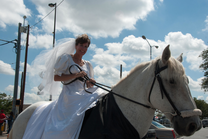 Here Comes the Bride | Alamy Stock Photo by James Southers