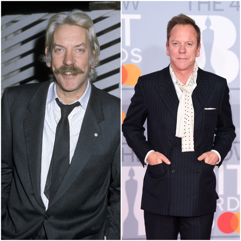Donald Sutherland y Kiefer Sutherland | Getty Images Photo by Ron Galella & Karwai Tang/WireImage