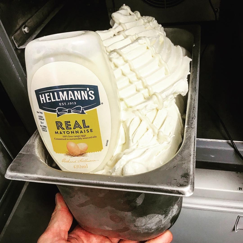 Mayo Ice Cream, Anyone? | Instagram/@ice_falkirk