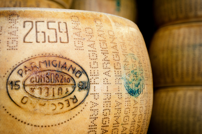 Giant Wheel of Aged-Cheese | Alessandro Cristiano/Shutterstock