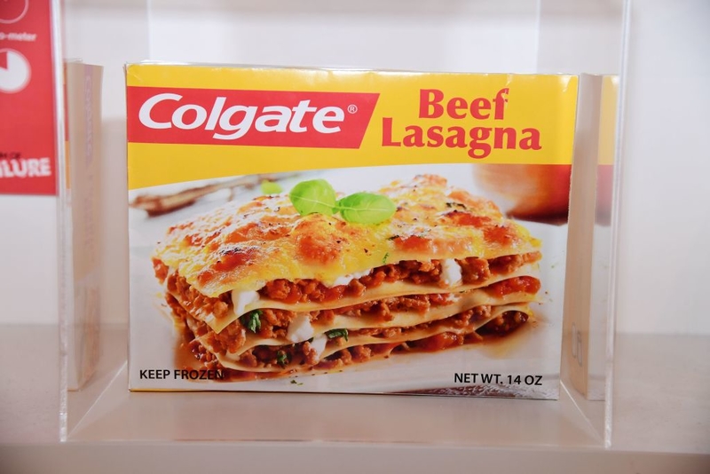 Colgate Lasagna? | Getty Images Photo by ROBYN BECK/AFP