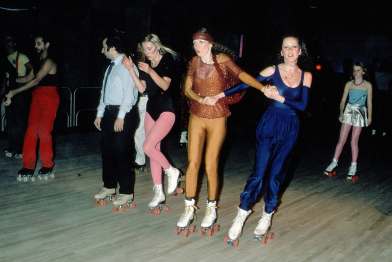 Roller Skating at the Disco, 1979 | Getty Images Photo by PL Gould/Images Press