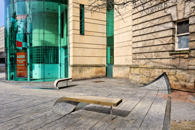 A Bench Ripped from the Concrete | Alamy Stock Photo by Clearview 