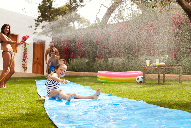 Homemade Water Slide | Shutterstock