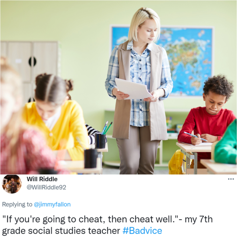 Cheater | Shutterstock & Twitter/@WillRiddle92