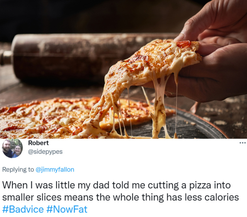 Count-Less Calories | Shutterstock & Twitter/@sidepypes