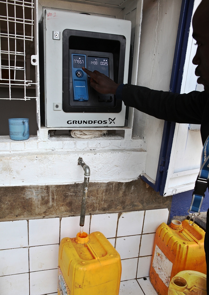 Clean Water Vending Machines | Getty Images Photo by TONY KARUMBA