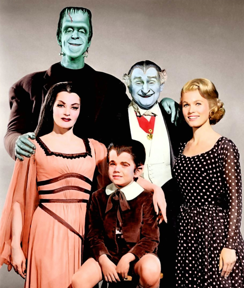 The Munsters and The Addams Family's - Just a Coincidence | Alamy Stock Photo