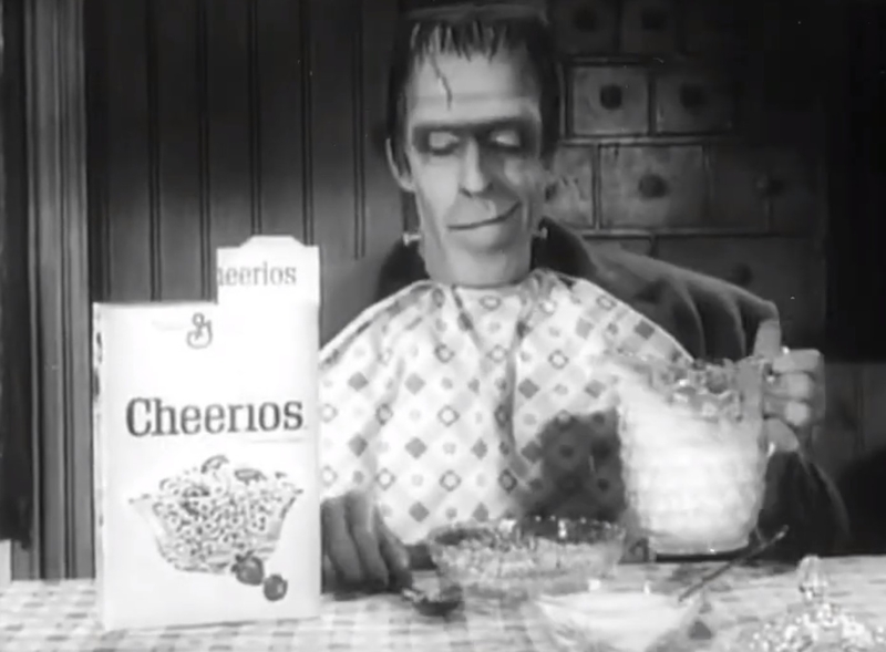 The Munster Family in a Cheerios Commercial | Youtube.com/@RetroToysandCartoons