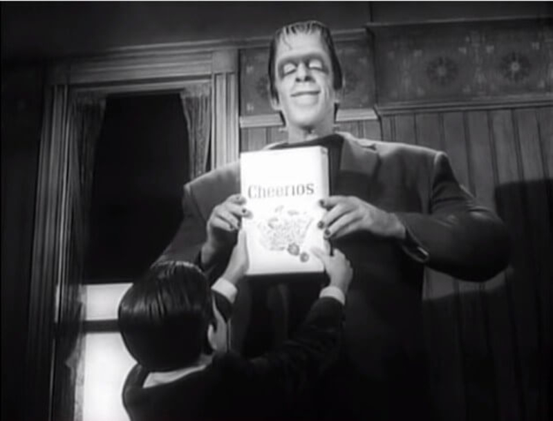The Munster Family in a Cheerios Commercial | 