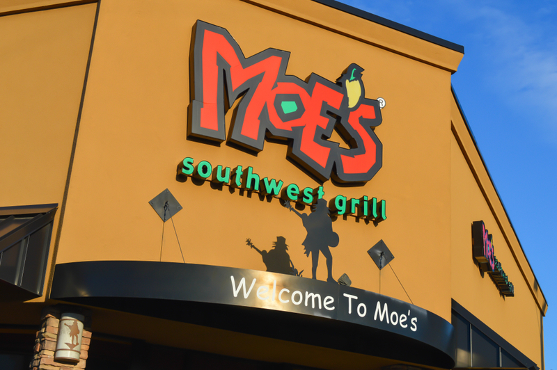 Moe’s Southwest Grill | Shutterstock