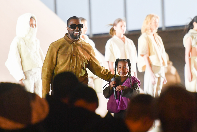 Kanye West y North West | Getty Images Photo by Stephane Cardinal