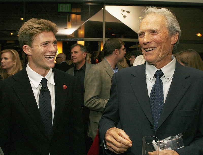 Clint Eastwood y Scott Eastwood | Getty Images Photo by Kevin Winter