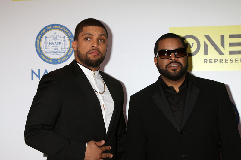 Ice Cube y O’Shea Jackson Jr. | Shutterstock Photo by Kathy Hutchins