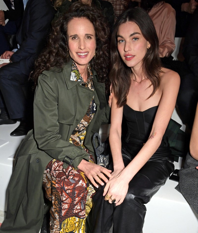Andie Macdowell y Rainey Qualley | Getty Images Photo by David M. Benett